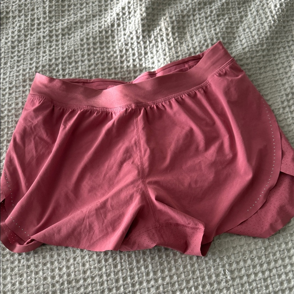 Pink Lululemon Athletic Shorts
